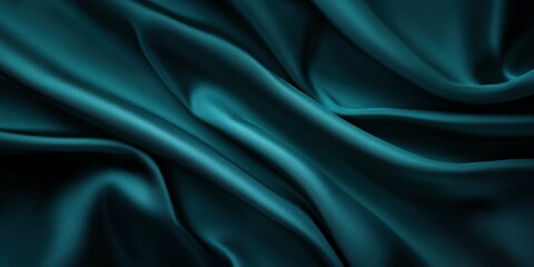 Obraz premium Deep teal gradient background rich smooth tones elegant abstract shading even studio lighting with soft shadows