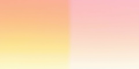 Obraz premium Golden hour sky gradient blending soft orange and pink tones serene atmosphere with natural light transitions