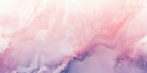 Close-up of smooth marble in soft pink and gray hues natural veining patterns highlighted by gentle light