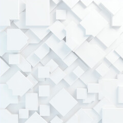 White Abstract Geometric Background