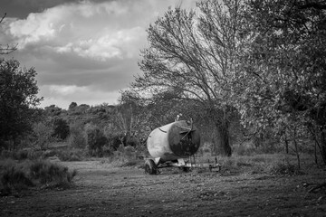 antigua cisterna de Agua