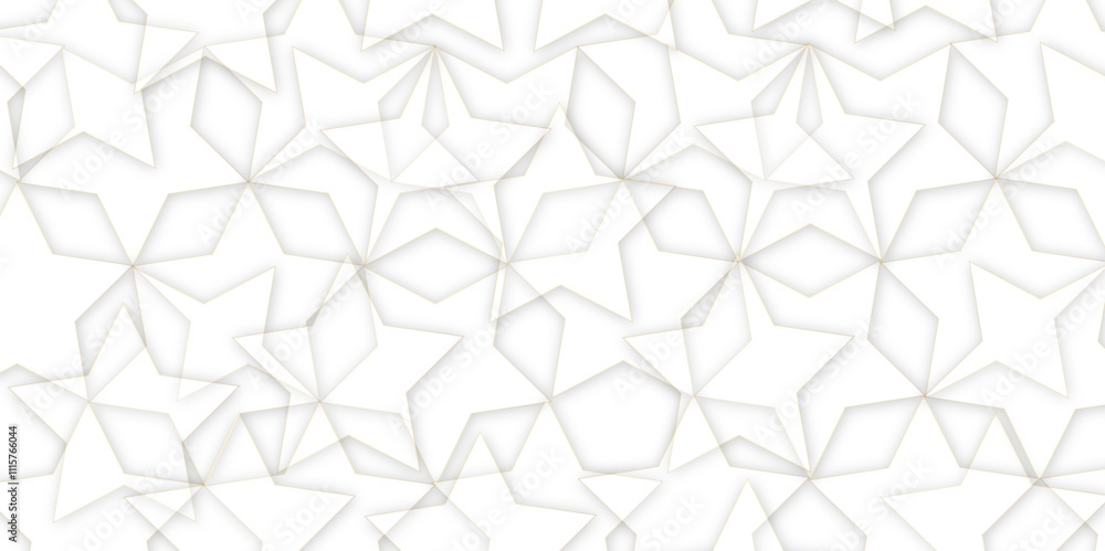 Poster abstract hipster style seamless pattern with stars. vector geometric background. background with tri