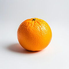  Orange fruit isolated on white background