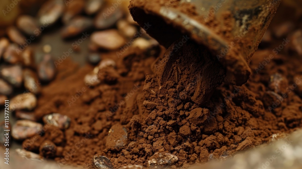 Poster the nibs are then ground into a thick smooth paste also known as cocoa liquor.
