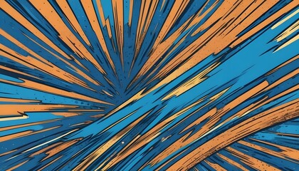 Fototapeta premium Clear Plain Shiny Warm Soft Vintage Bokeh Cloudy Wave Like Geometric Blue Background or Texture