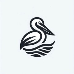 Obraz premium Pelican logo