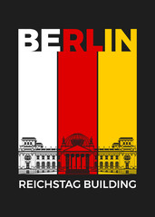 The Iconic Reichstag Building in Berlin, Germany