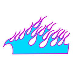 Obraz premium Flame design png