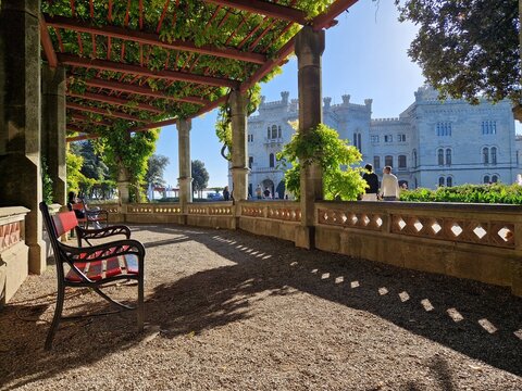 Schloss Miramare bei Triest