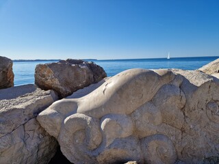 Meerjungfrau in Piran