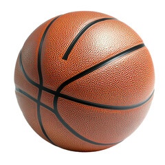 Obraz premium basketball isolated on white