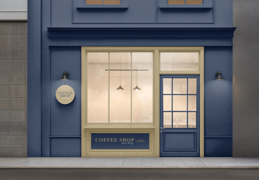 Coffee Shop Mockup