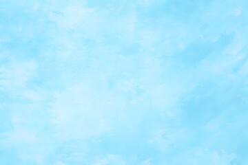 Obraz premium Abstract Blue Watercolor Square Stain Background - Hand-Painted Texture