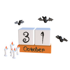 Calendar 3D Ilustration 