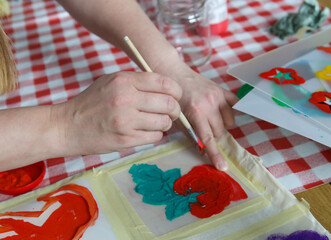 A set of small items for a master class in a set of small items for a master class