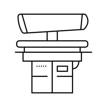 recommend clip art: pressing dry cleaning line icon vector. pressing dry cleaning sign. isolated contour symbol black illustration