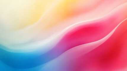 Obraz premium Abstract colorful background with smooth, flowing lines.