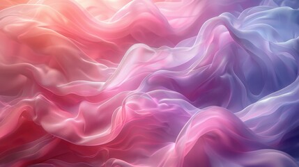Fototapeta premium Soft Pastel Draped Fabric Abstract Texture