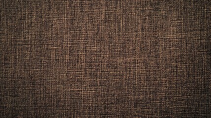 Dark Brown Fabric Texture with Rich Material Detail and Depth