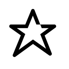 Obraz premium star icon for graphic design