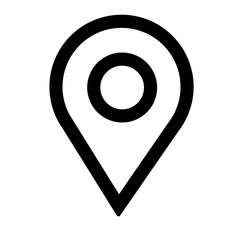 map pointer icon for graphic design