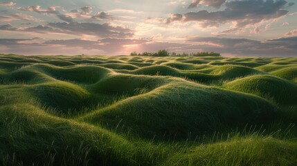 Obraz premium Breathtaking Ultra HD Image of Serene Grass Fields Showcasing Organic Patterns Perfect for Nature-Themed Projects and Marketing Campaigns