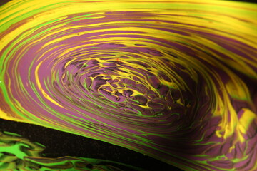 A Vibrant Abstract Swirl of Colors in Continuous Motion and Dynamic Energy Displaying