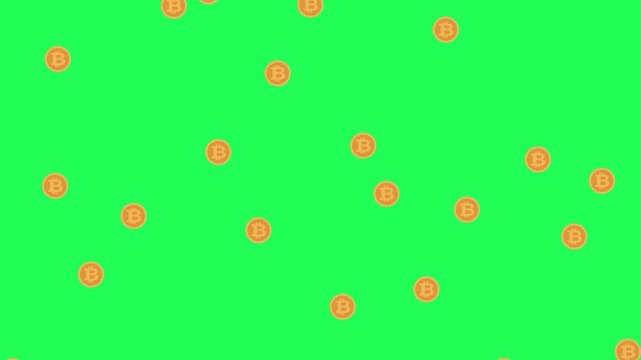 4K video Footage with money pattern. Money falling down. 4k video animated with money or Footage rain money