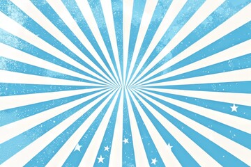 Luminous core with blue and white light radiating outward.