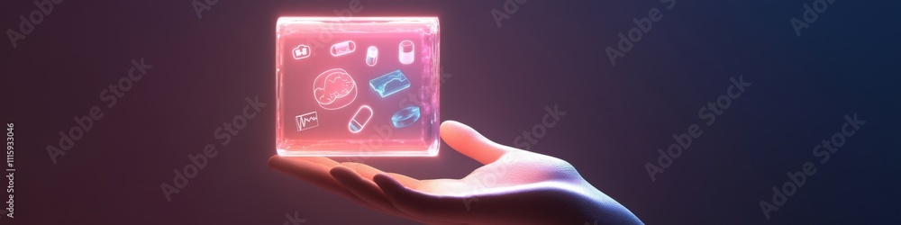 Poster digital cube in hand: innovation and technological advancement in the metaverse