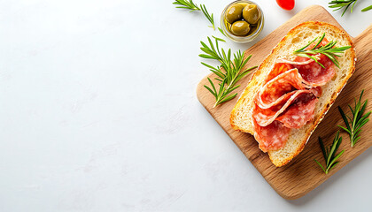 Toasted ham and cheese sandwich recipe kitchen food photography culinary close-up gourmet cooking for beginners