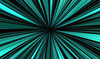 Abstract teal and black radiating lines background; perfect for dynamic designs, websites, and presentations.