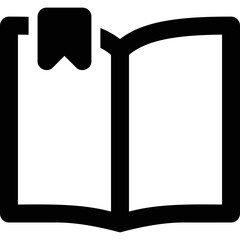 Simple vector icon book