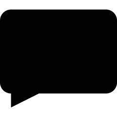 Simple vector icon dialog