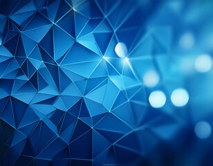 Obraz premium Abstract geometric background gradient soft light blue bokeh for Graphic Busines