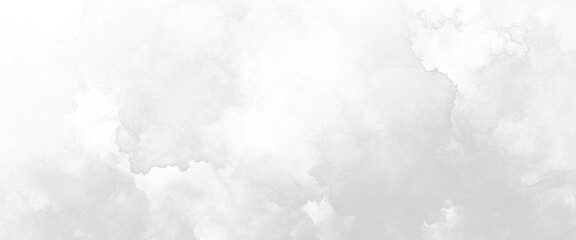 Obraz premium Vector white soft watercolor background. 