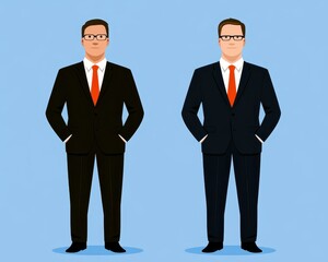 Versatile business attire for modern professionals.