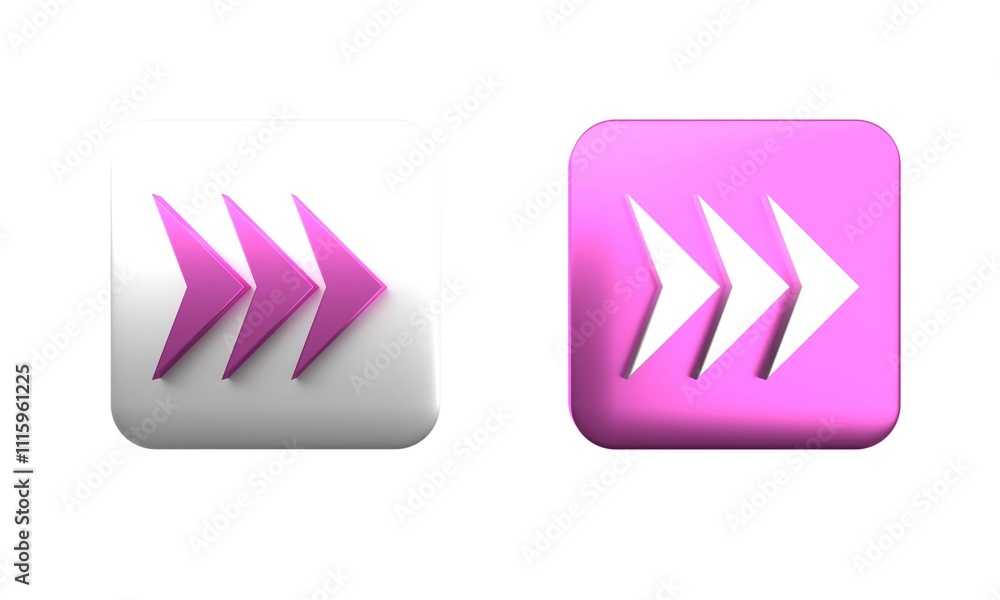 Poster colorful arrow icon isolated on white background. direction arrowhead symbol. navigation pointer sig