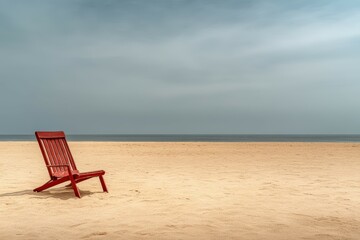 MAINE-OLD ORCHARD BEACH. Beautiful simple AI generated image