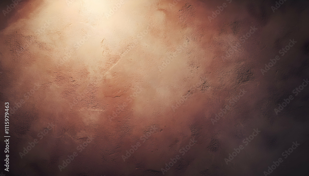 Aufkleber textured brown wall background, illuminated by a soft light source, creating a warm and inviting atm