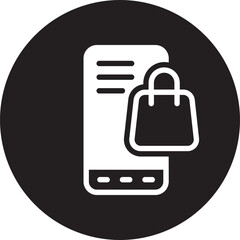 Obraz premium mobile line icon