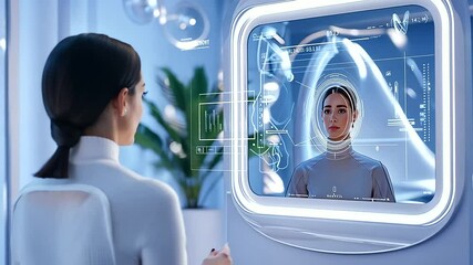 Virtual Doctor Consults Patient with Holographic Telemedicine Technology