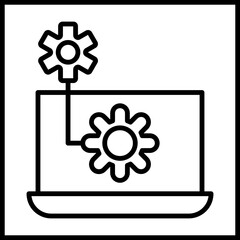 Obraz premium Software Icon Design