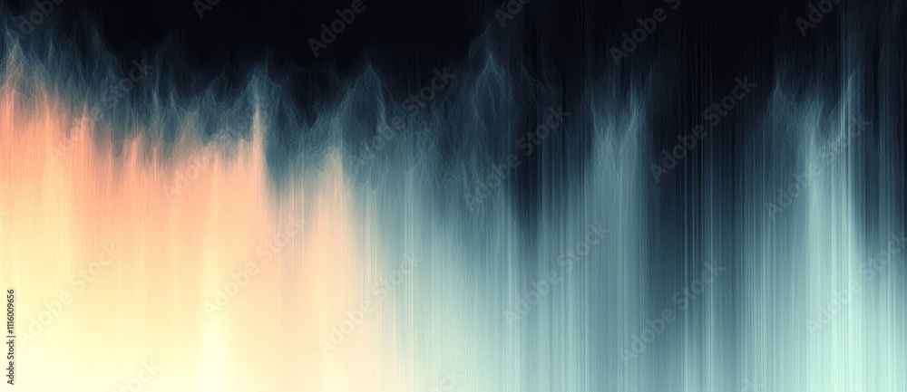 Poster Grainy black and white background with noise texture grunge gradient abstract banner header poster cover backdrop.