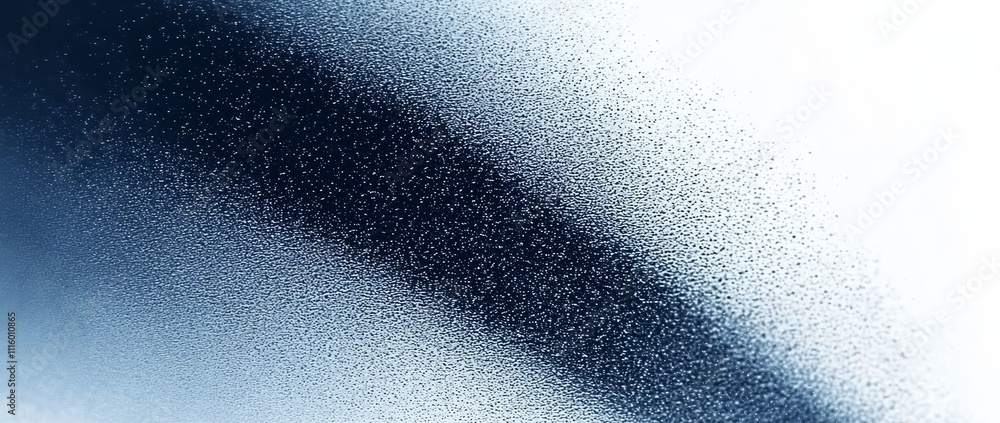 Poster an abstract noise texture in blue and white, designed for use as a banner, header, poster, or backdr
