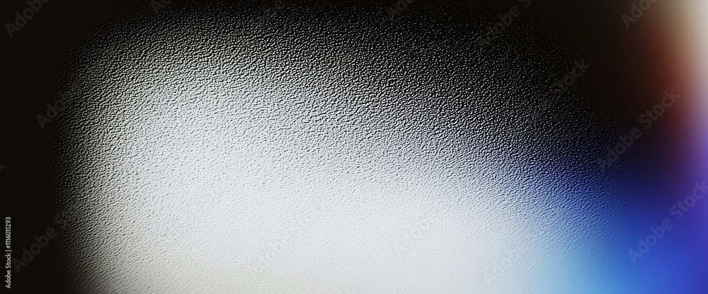 Aufkleber a noisy gradient background with a grainy texture, showcasing an abstract vibrant shape in rainbow c