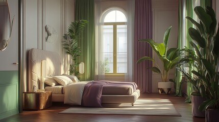 Modern Minimalist Design, Bedroom, Rest, Bed