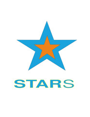Obraz premium star logo design