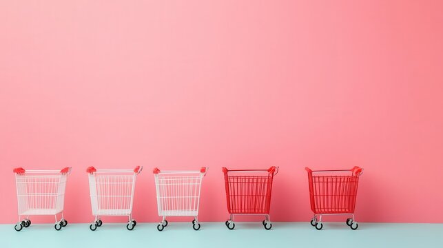 CPI trends over time visualized with inflation rate comparisons, symbolizing changes in consumer behavior