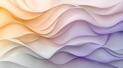 Obraz premium Abstract wavy background with pastel colors.